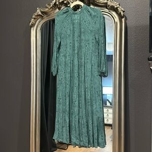 A New Day Green Flowy Midi Dress XS